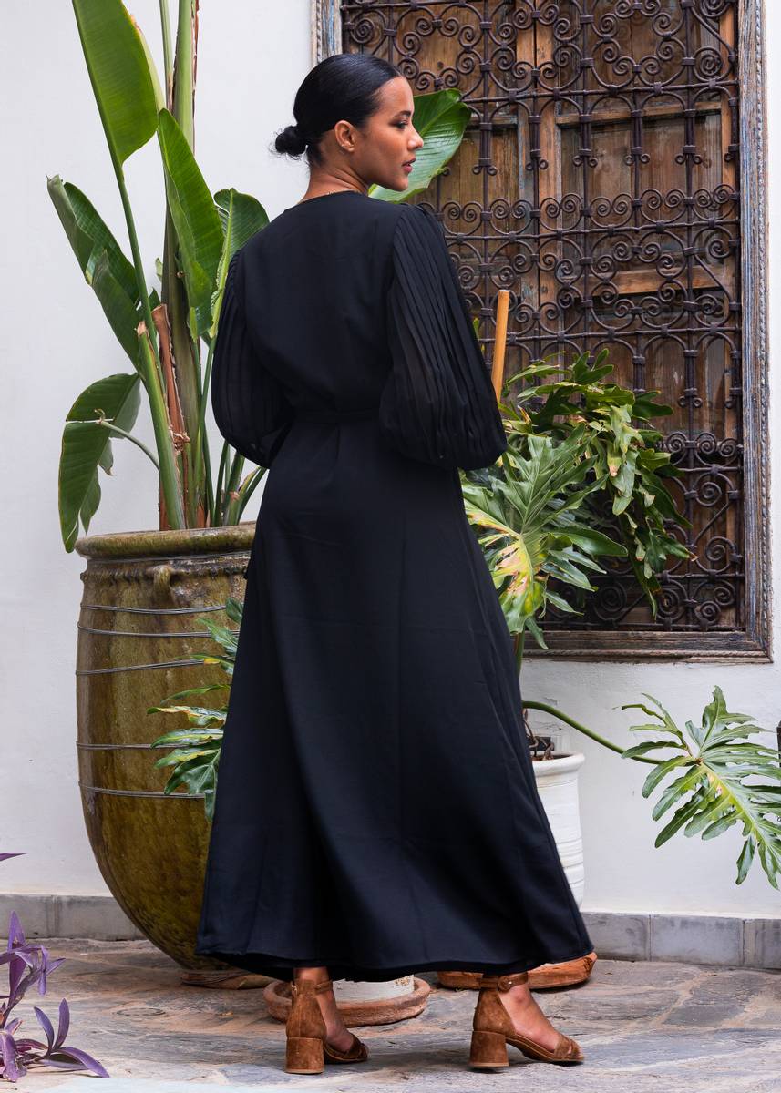 Gaia Dress Black | Kjoler | Smuk - Dameklær på nett