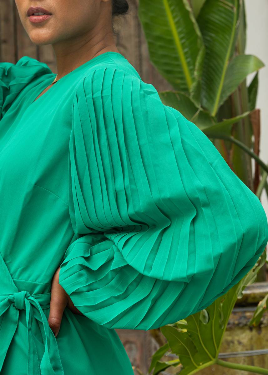 Gaia Dress Wild Mint | Kjoler | Smuk - Dameklær på nett