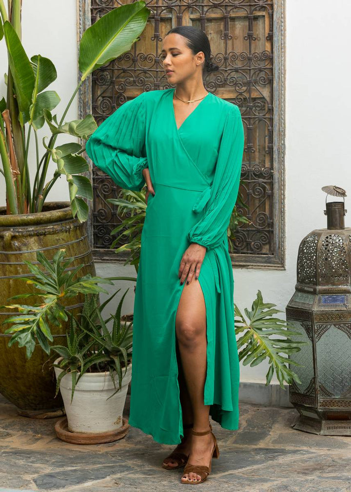 Gaia Dress Wild Mint | Kjoler | Smuk - Dameklær på nett