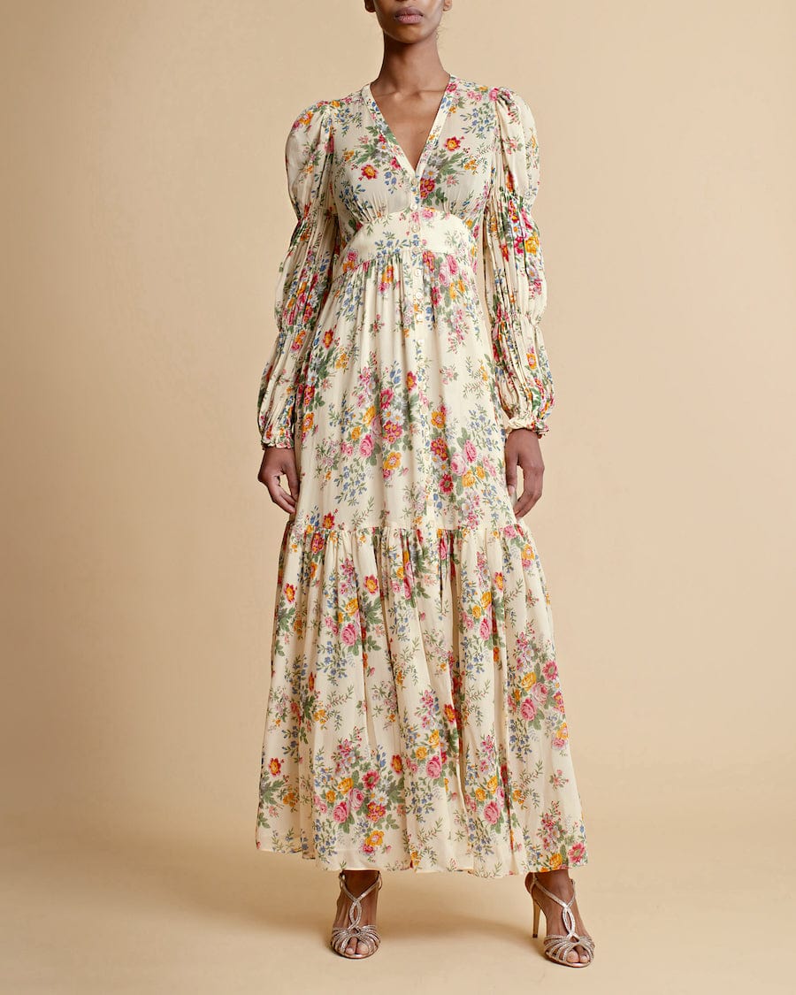 Georgette Maxi Dress Sunrise | Kjoler | Smuk - Dameklær på nett