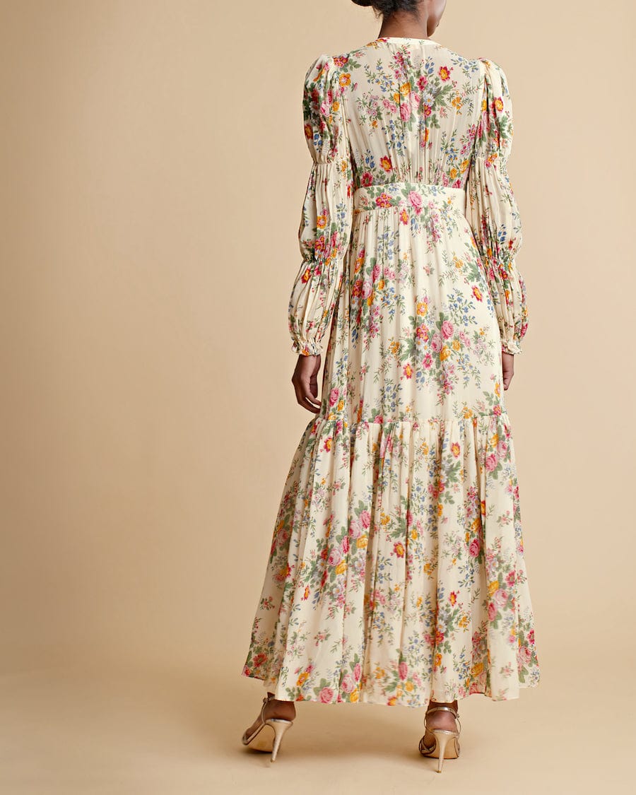 Georgette Maxi Dress Sunrise | Kjoler | Smuk - Dameklær på nett