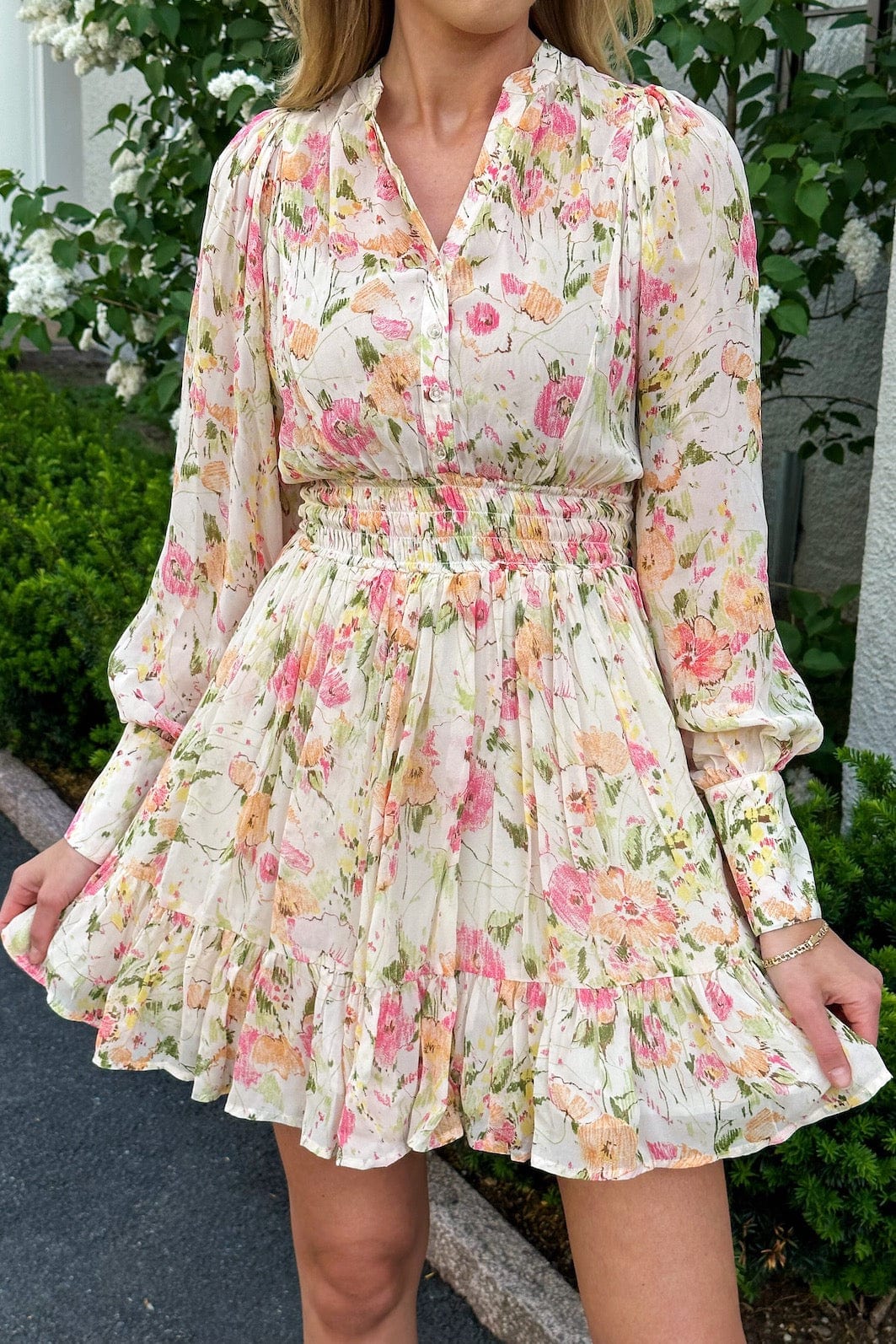 Georgette Mini Dress Delicate | Kjoler | Smuk - Dameklær på nett