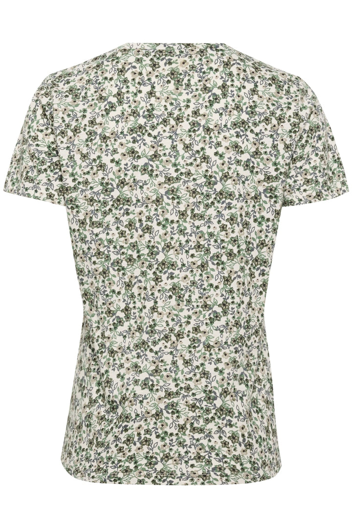 Gesinaspw T-Shirt Vetiver Mini Flower Print | Skjorter og bluser | Smuk - Dameklær på nett
