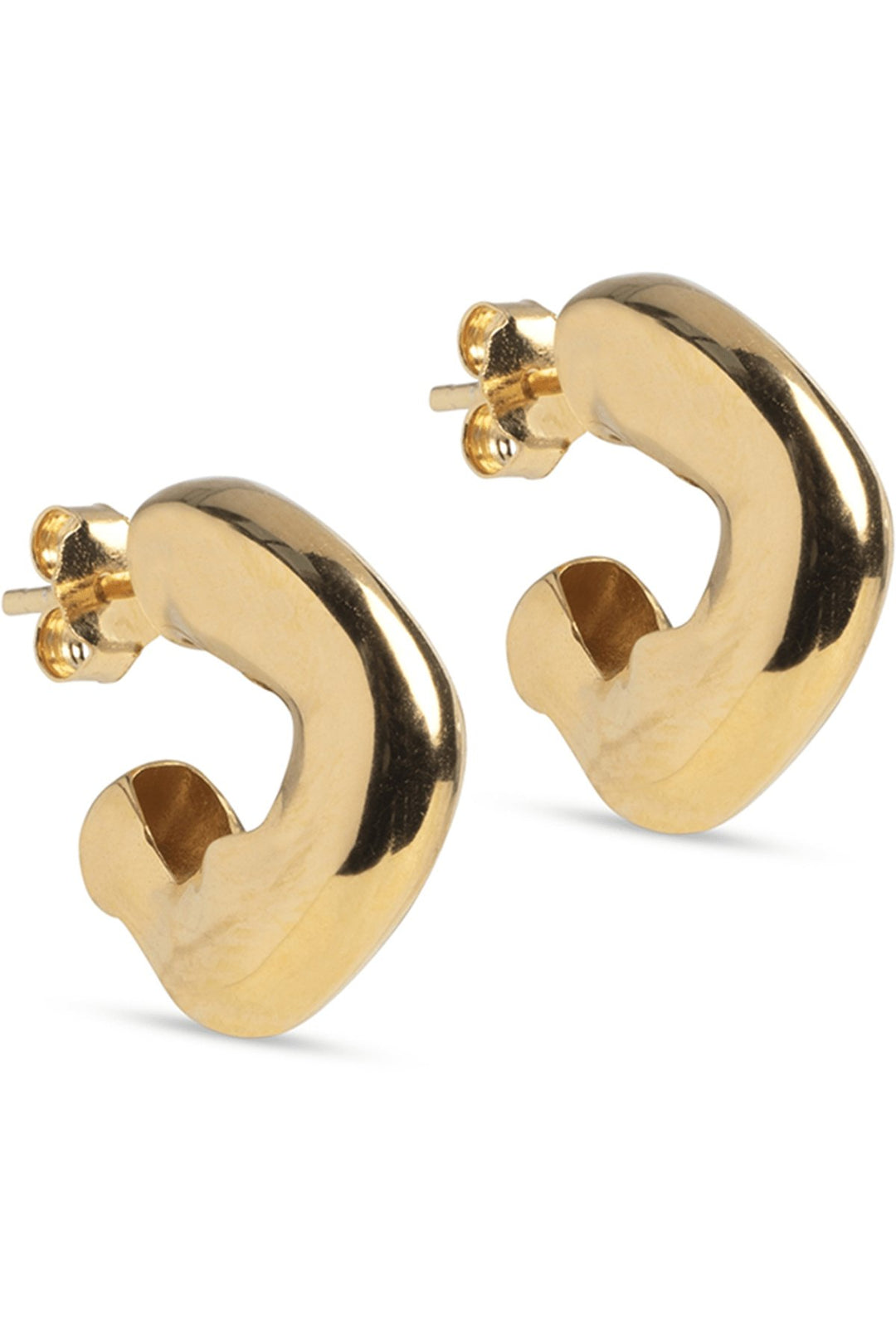 Gianna Hoops Gold | Accessories | Smuk - Dameklær på nett