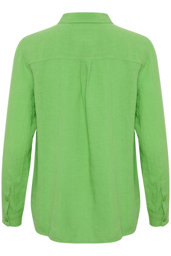 Grass Green Kivaspw Shirt | Skjorter og bluser | Smuk - Dameklær på nett