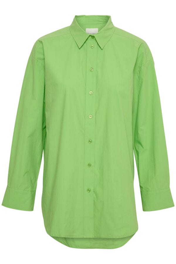 Grass Green Savannapw Shirt | Skjorter og bluser | Smuk - Dameklær på nett