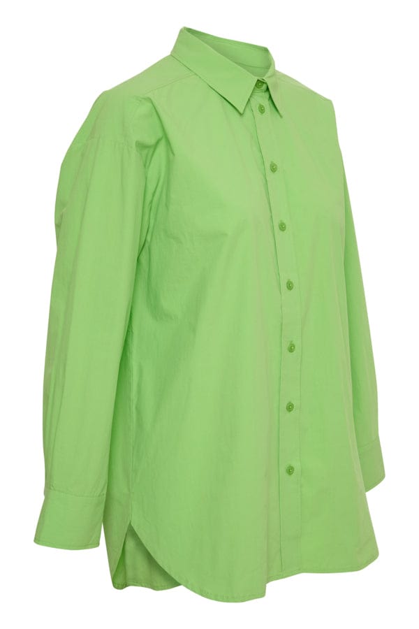 Grass Green Savannapw Shirt | Skjorter og bluser | Smuk - Dameklær på nett