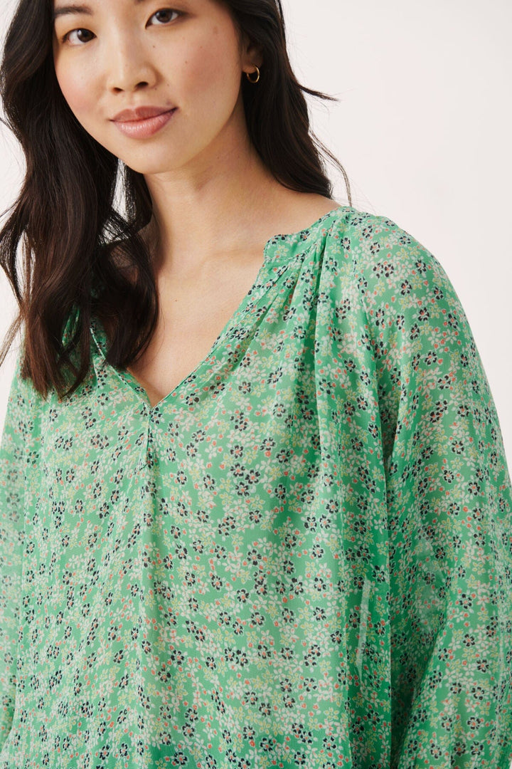 Greenbriar Mini Flower Erdonaepw Blouse | Skjorter og bluser | Smuk - Dameklær på nett