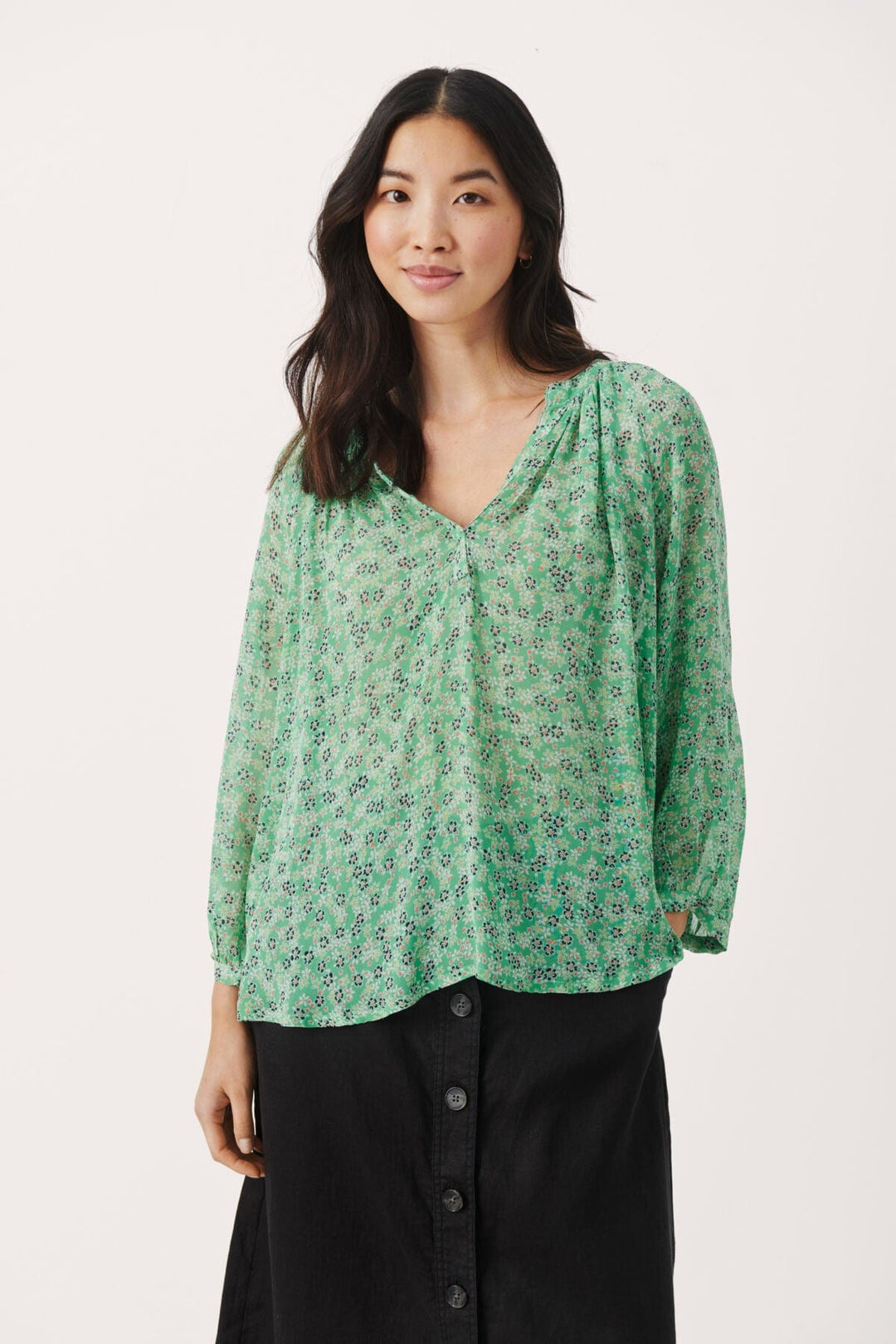 Greenbriar Mini Flower Erdonaepw Blouse | Skjorter og bluser | Smuk - Dameklær på nett