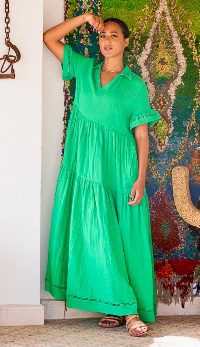 Hamilton Dress Wild Mint | Kjoler | Smuk - Dameklær på nett