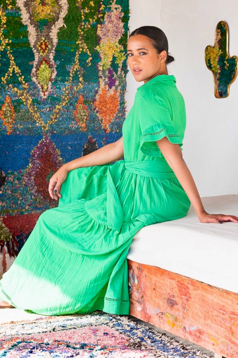 Hamilton Dress Wild Mint | Kjoler | Smuk - Dameklær på nett