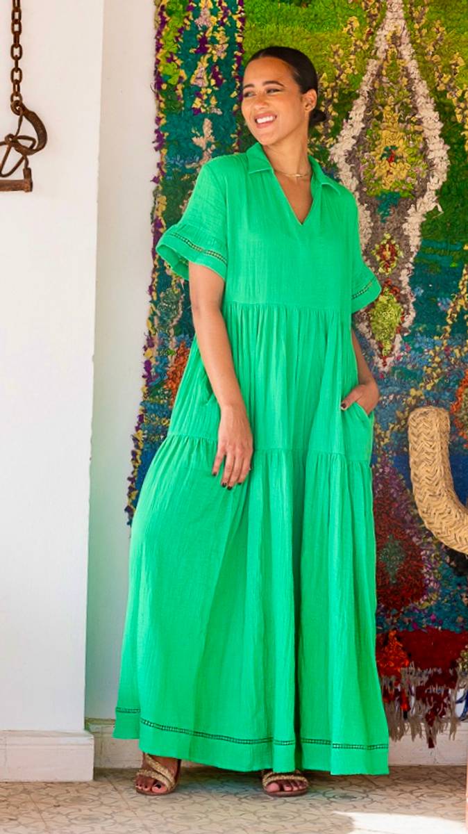 Hamilton Dress Wild Mint | Kjoler | Smuk - Dameklær på nett