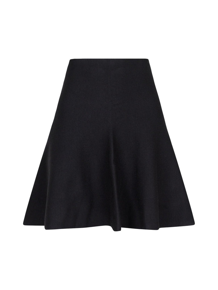 Hanna Knit Skirt Black | Skjørt | Smuk - Dameklær på nett