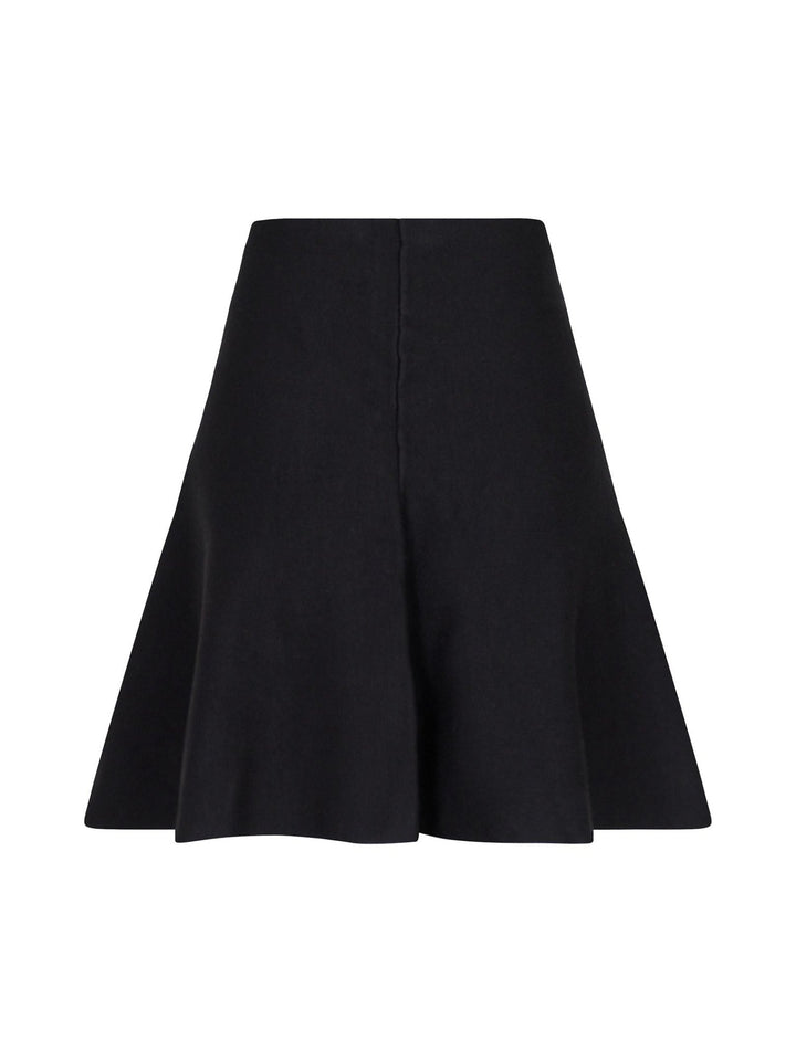 Hanna Knit Skirt Black | Skjørt | Smuk - Dameklær på nett
