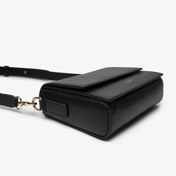 Hanne 2.0 Flat Leather - Black | Accessories | Smuk - Dameklær på nett
