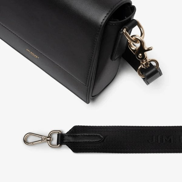 Hanne 2.0 Flat Leather - Black | Accessories | Smuk - Dameklær på nett
