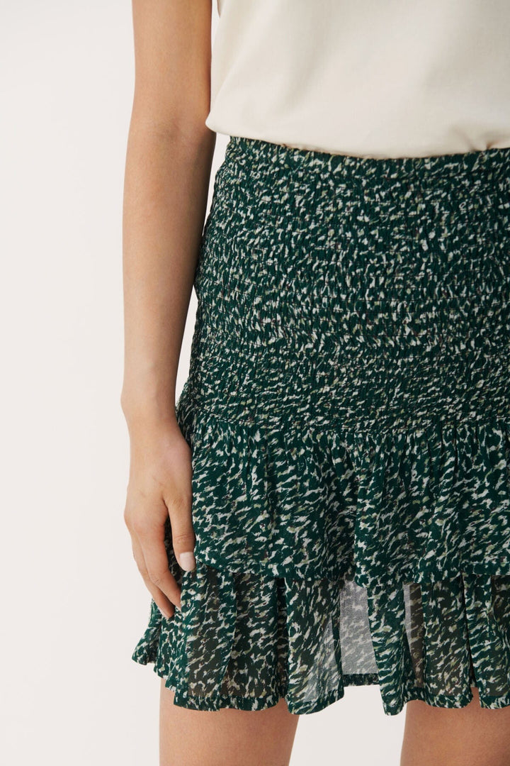 Heipw Skirt Green Granite Print | Skjørt | Smuk - Dameklær på nett