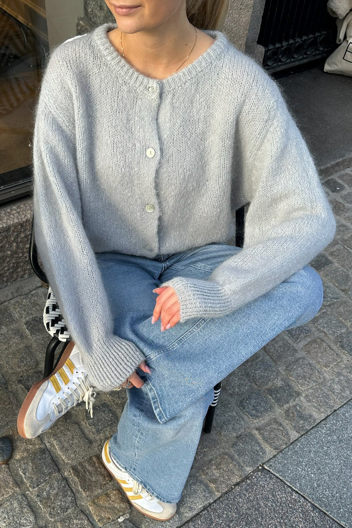 Idaic Cardigan Grey | Genser | Smuk - Dameklær på nett