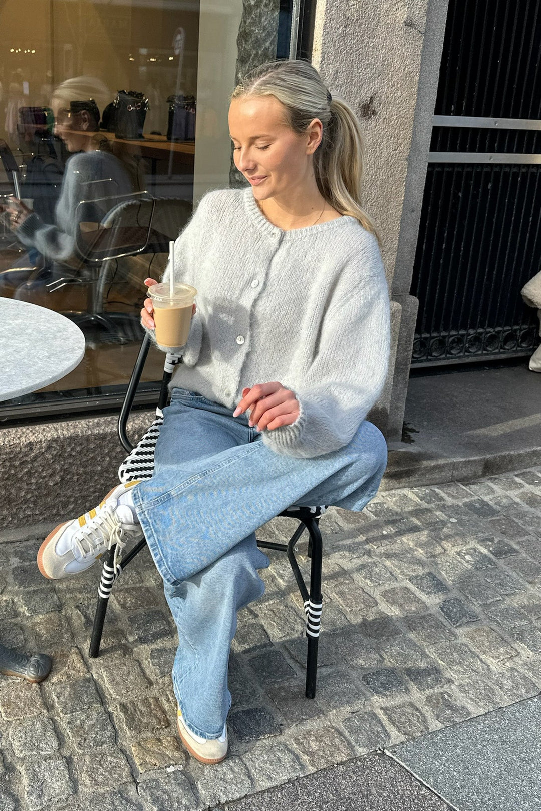 Idaic Cardigan Grey | Genser | Smuk - Dameklær på nett