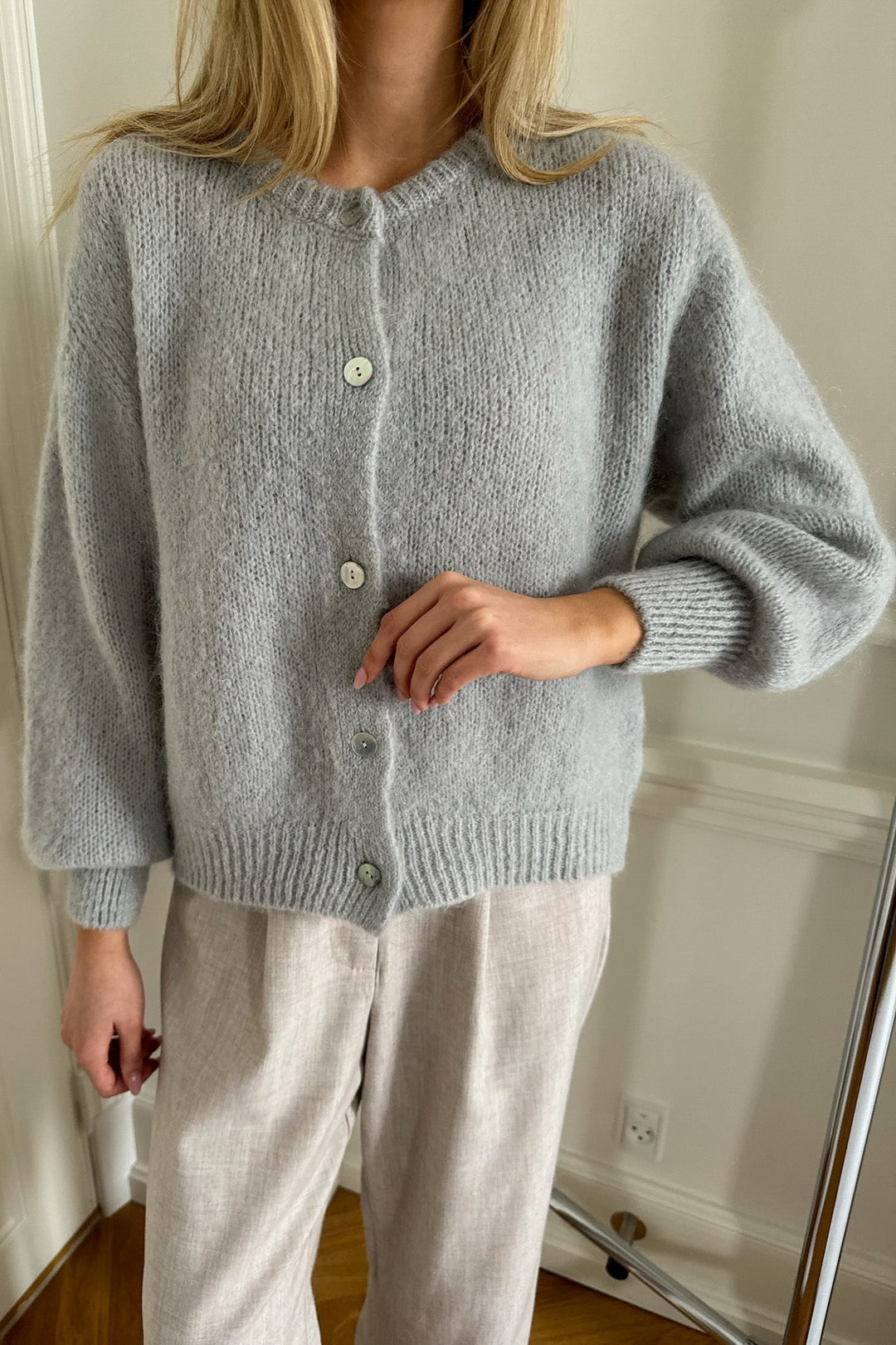 Idaic Cardigan Grey | Genser | Smuk - Dameklær på nett