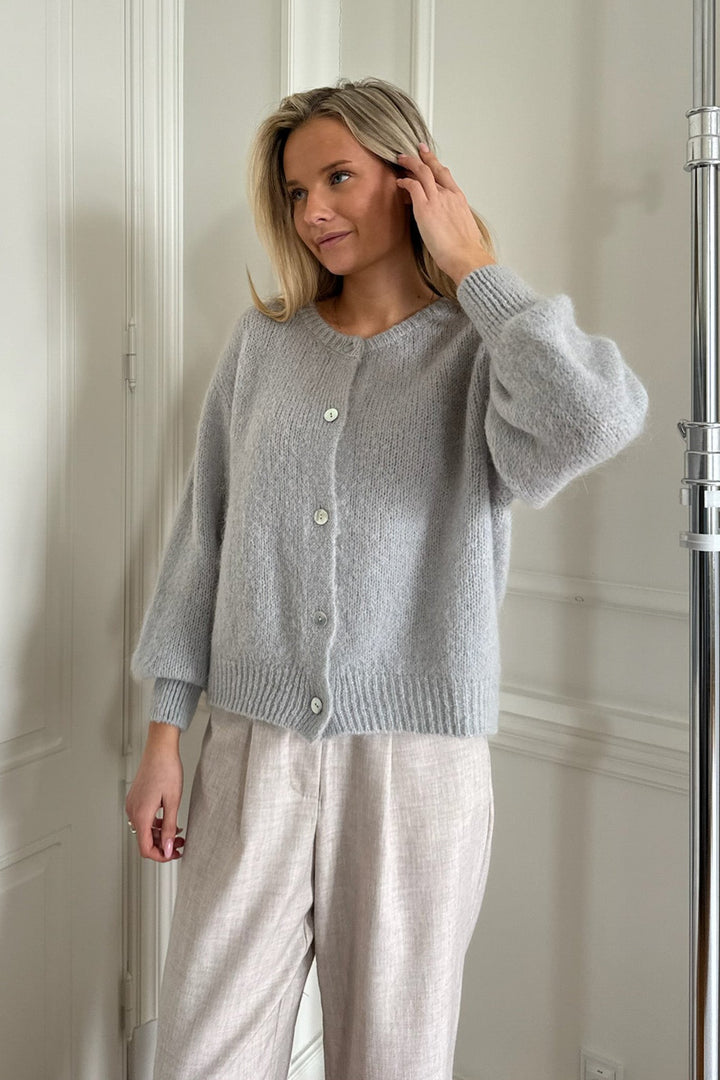 Idaic Cardigan Grey | Genser | Smuk - Dameklær på nett
