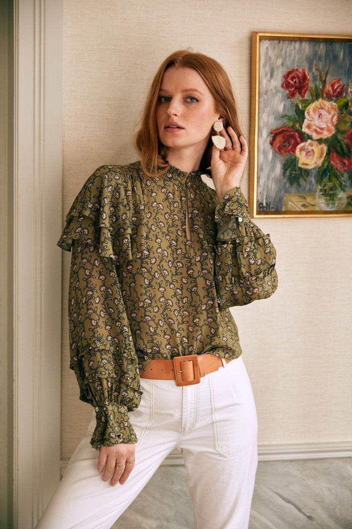 Isabella Violet Blouse | Skjorter og bluser | Smuk - Dameklær på nett