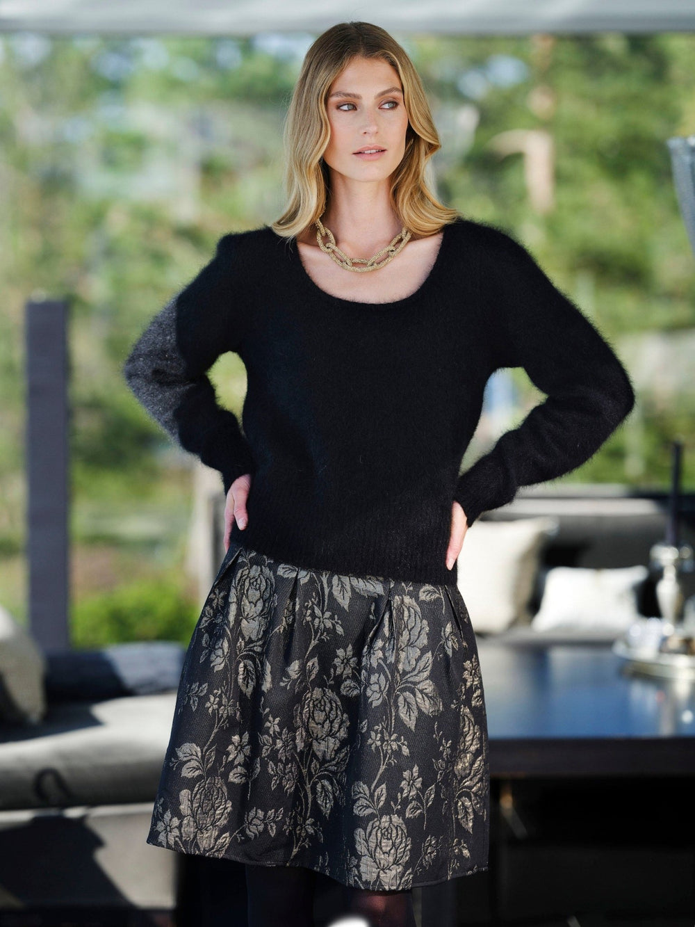 Ivy Pullover Black | Genser | Smuk - Dameklær på nett