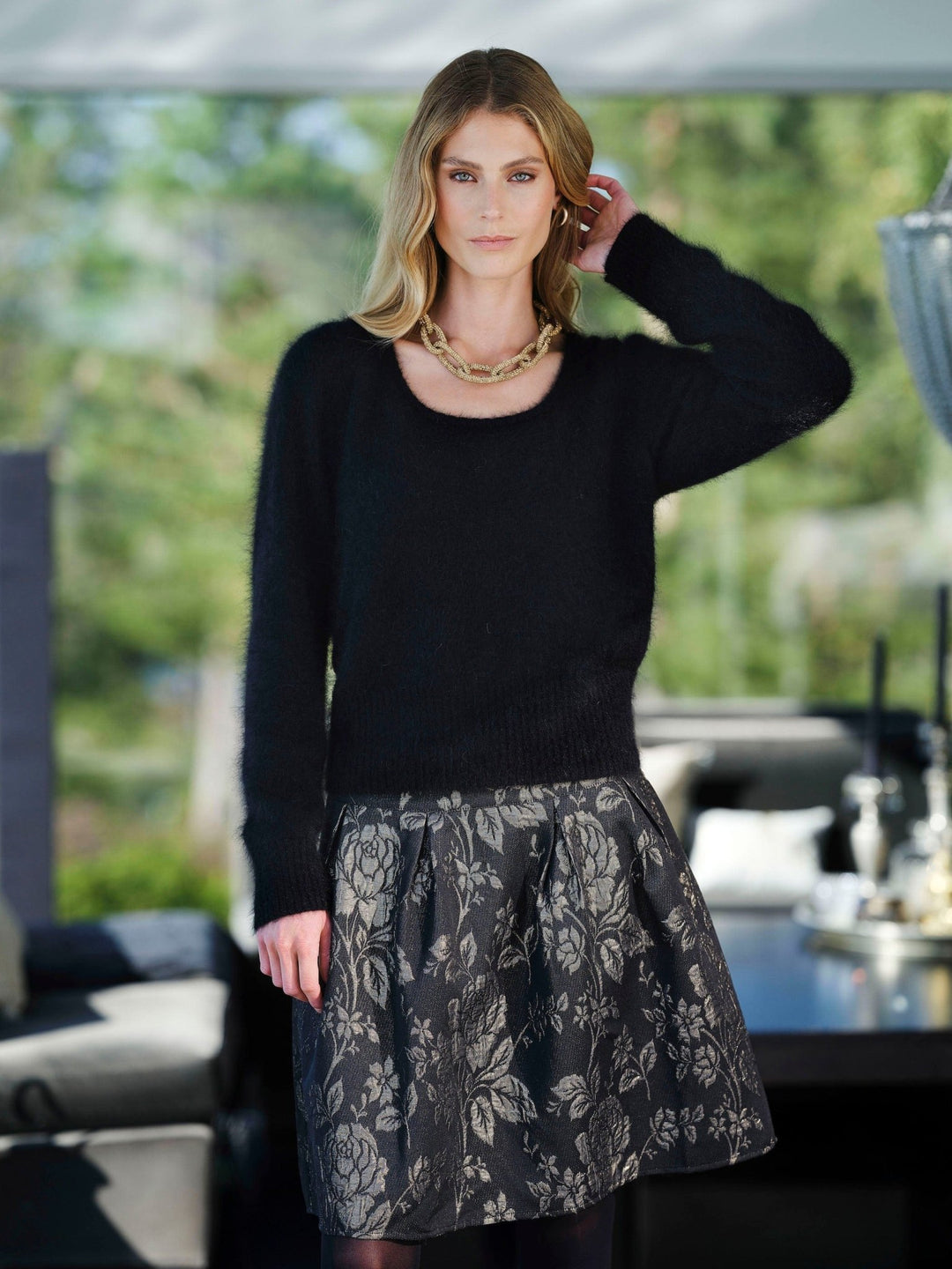 Ivy Pullover Black | Genser | Smuk - Dameklær på nett