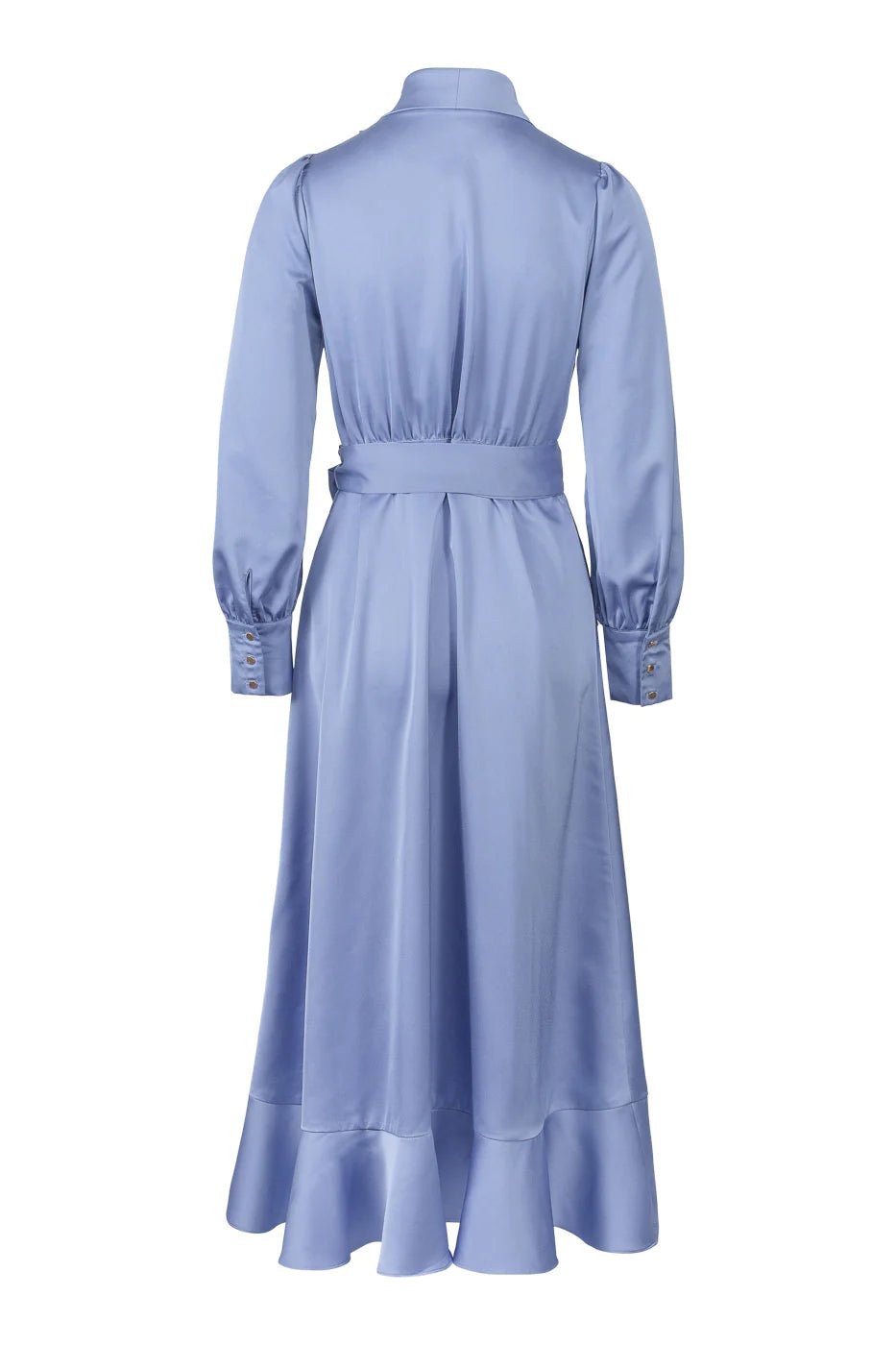 Iza Midi Dress Steel Blue | Kjoler | Smuk - Dameklær på nett