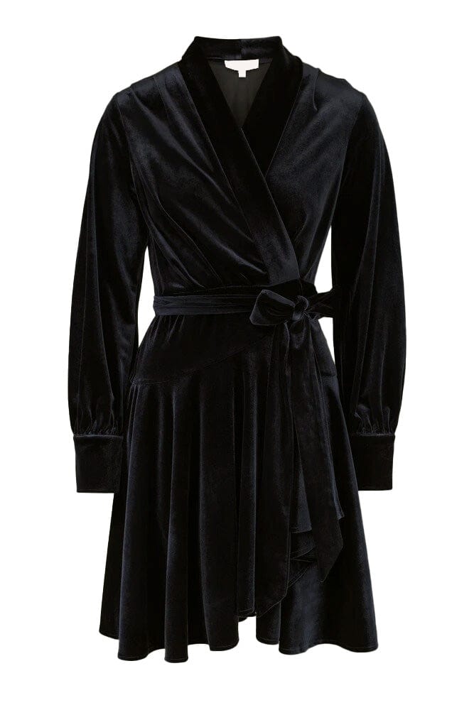 Iza Mini Dress Black Velvet | Kjoler | Smuk - Dameklær på nett