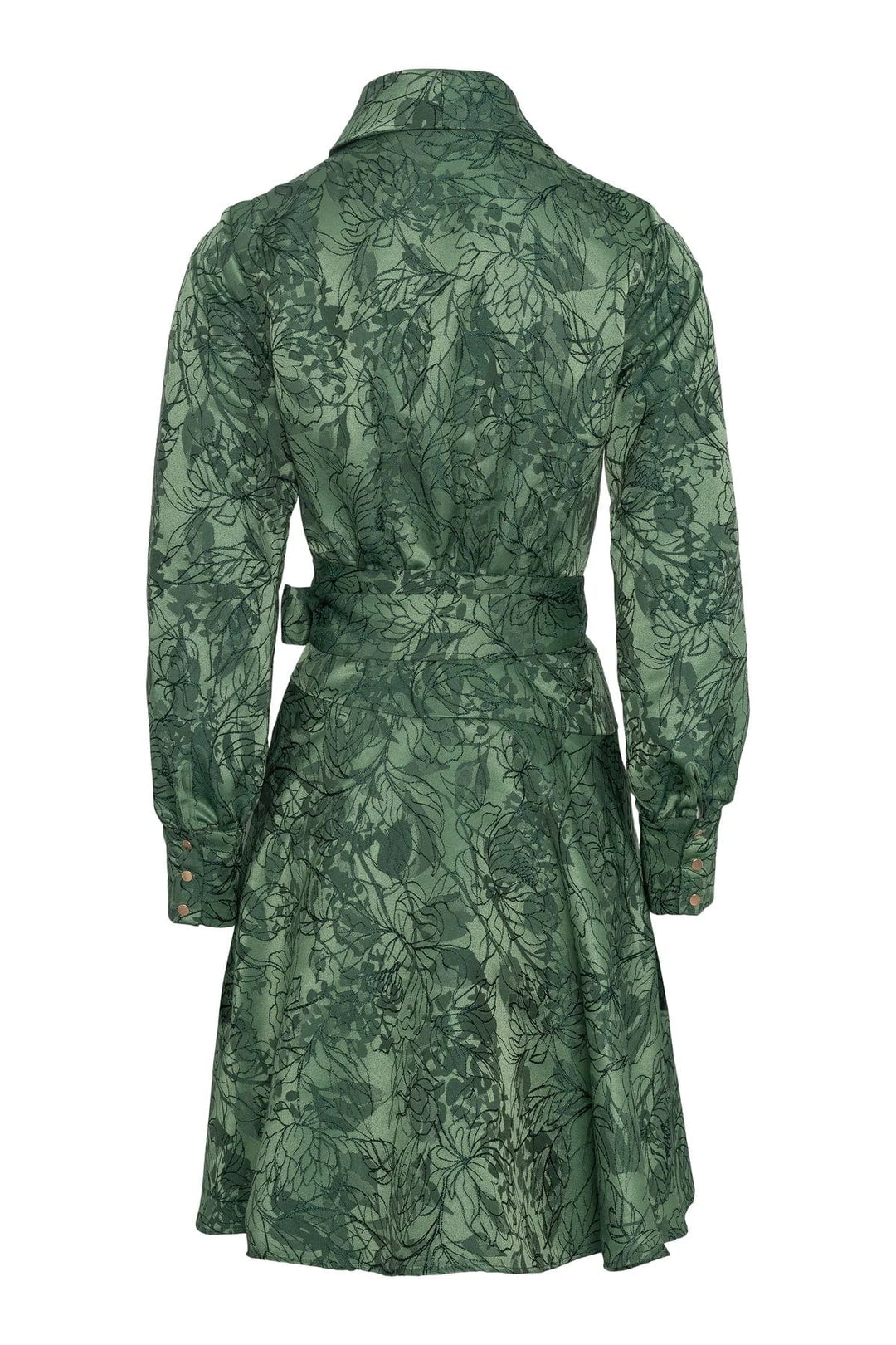 Iza Mini Dress Green | Kjoler | Smuk - Dameklær på nett