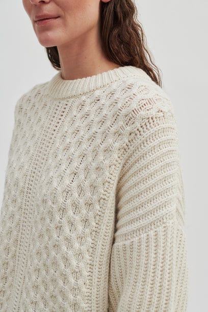Jacobe Knit Sea Salt | Genser | Smuk - Dameklær på nett