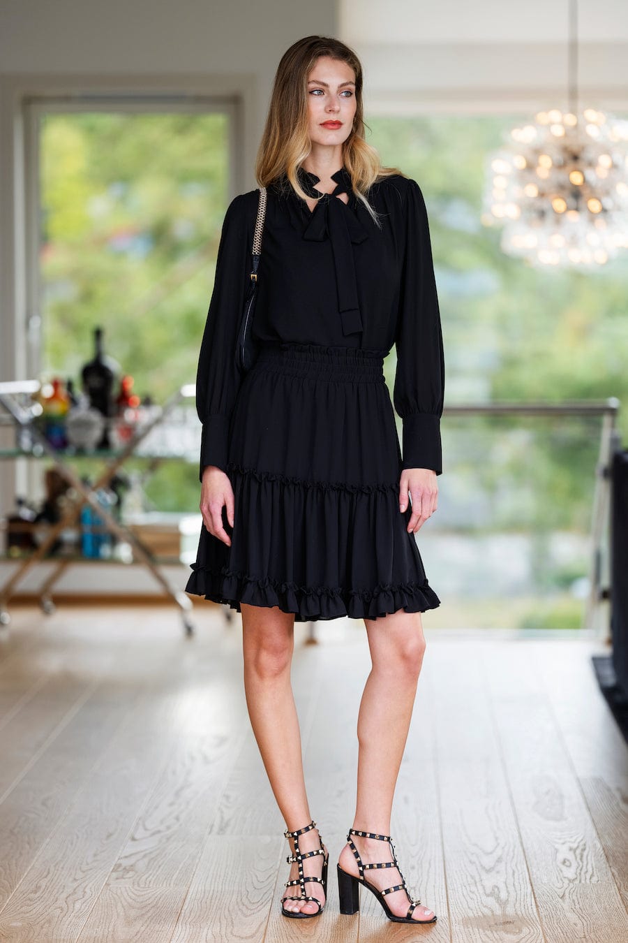 Jane Skirt Black | Skjørt | Smuk - Dameklær på nett