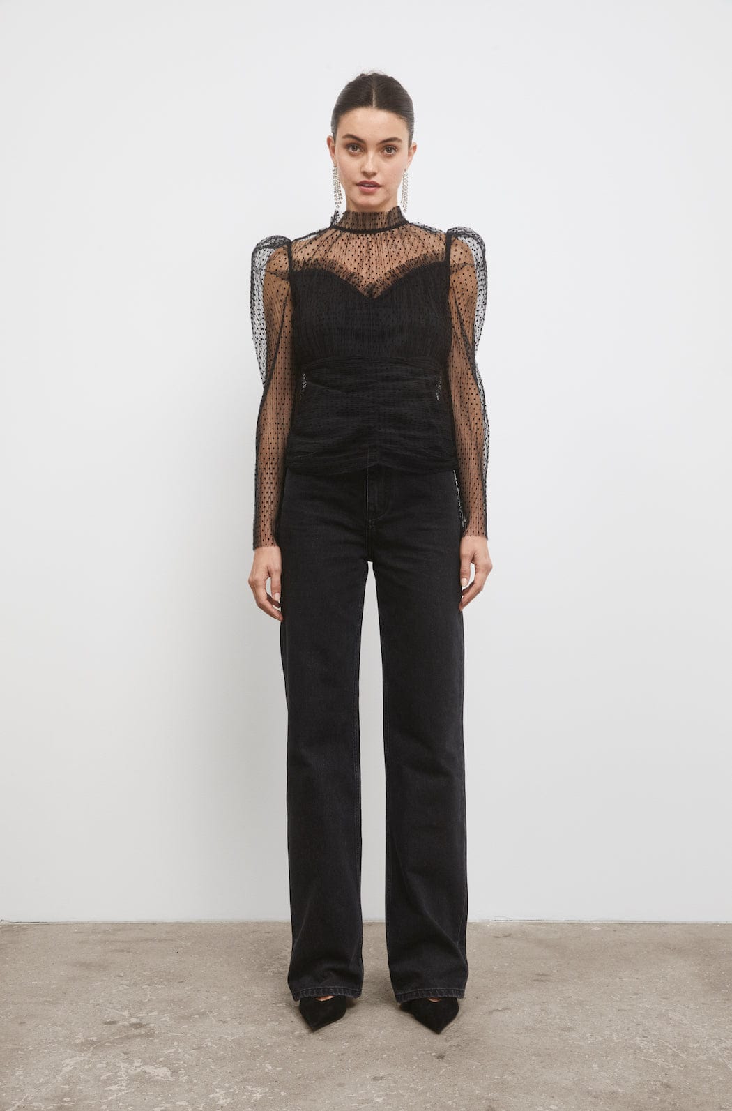 Janet Top Black | Topper | Smuk - Dameklær på nett