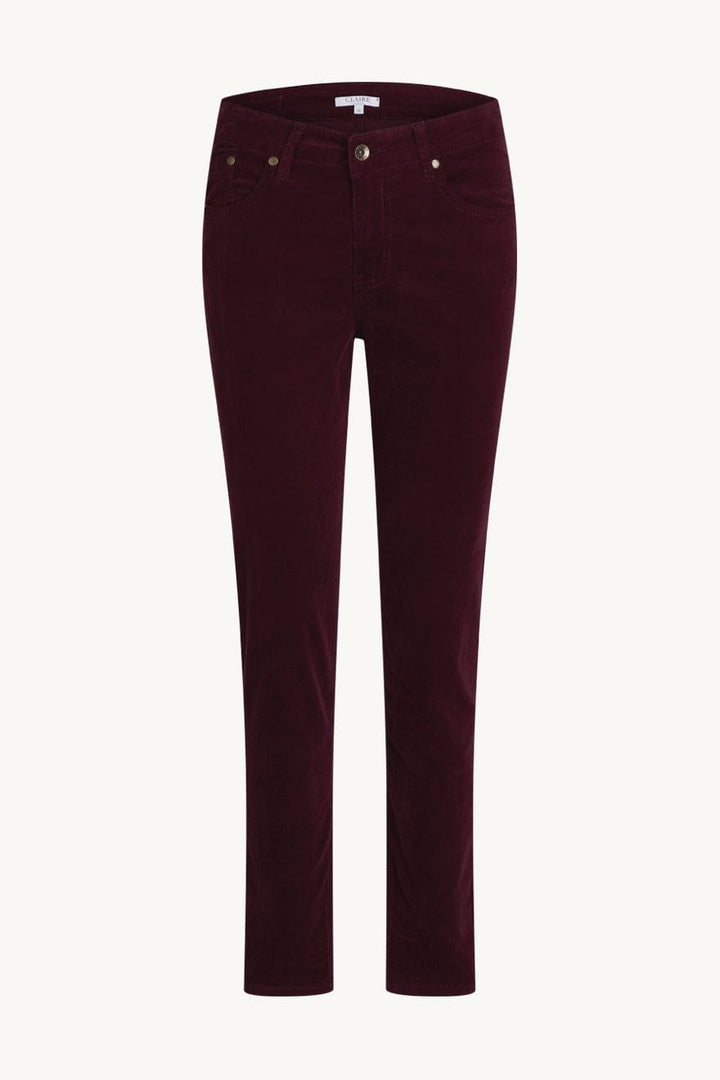 Janina - Jeans Wineberry | Bukser | Smuk - Dameklær på nett