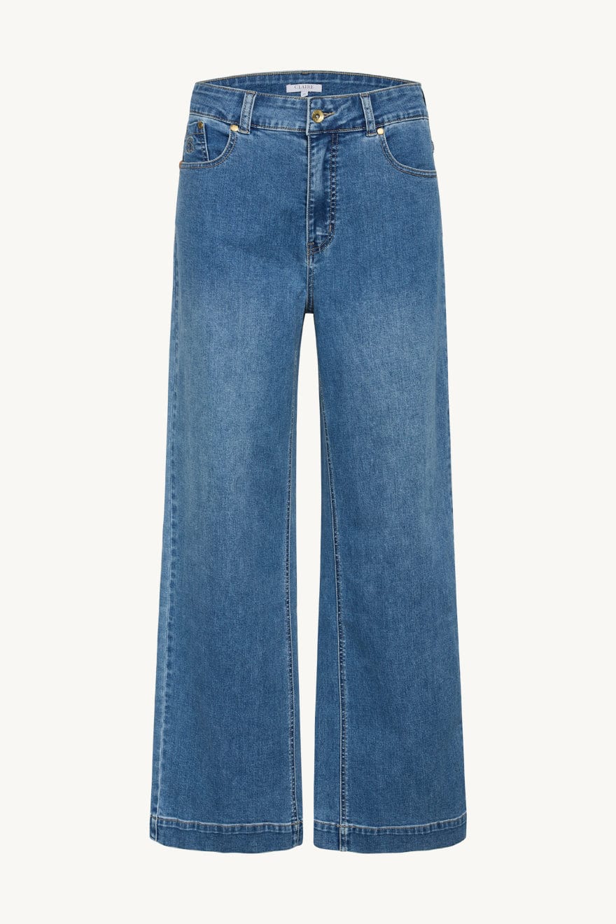 Janiya-Cw - Jeans Blue Denim | Bukser | Smuk - Dameklær på nett