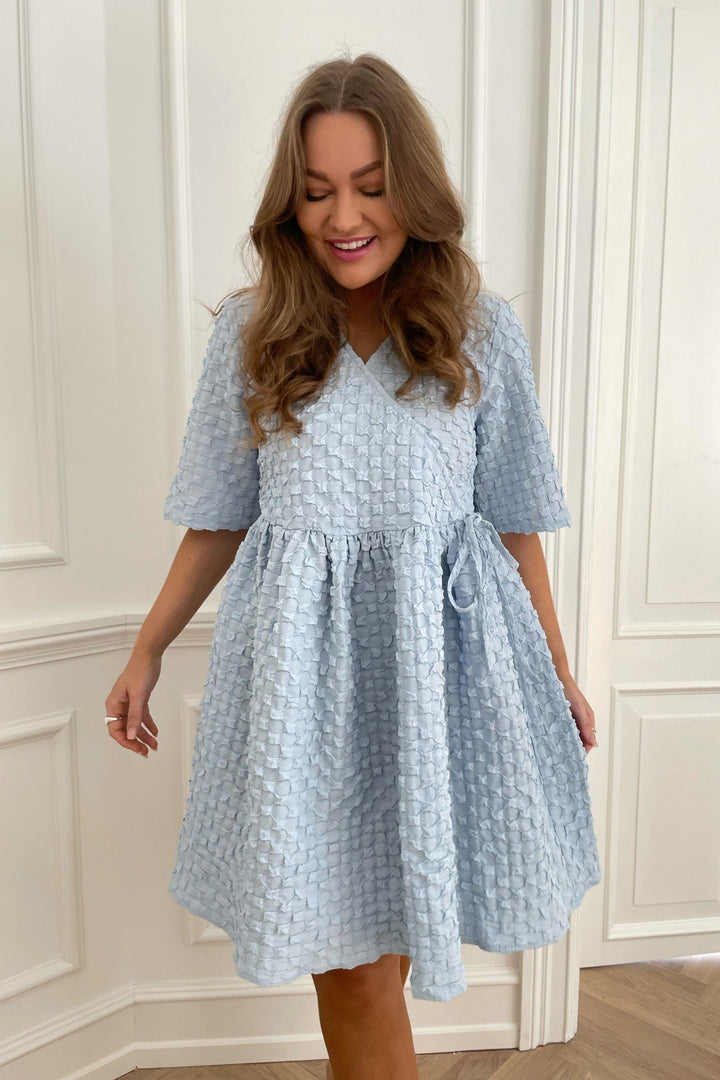 Jasmin Dress - Bubble Blue | Kjoler | Smuk - Dameklær på nett