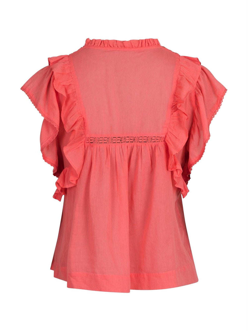 Jayla S Voile Top Coral | Topper | Smuk - Dameklær på nett