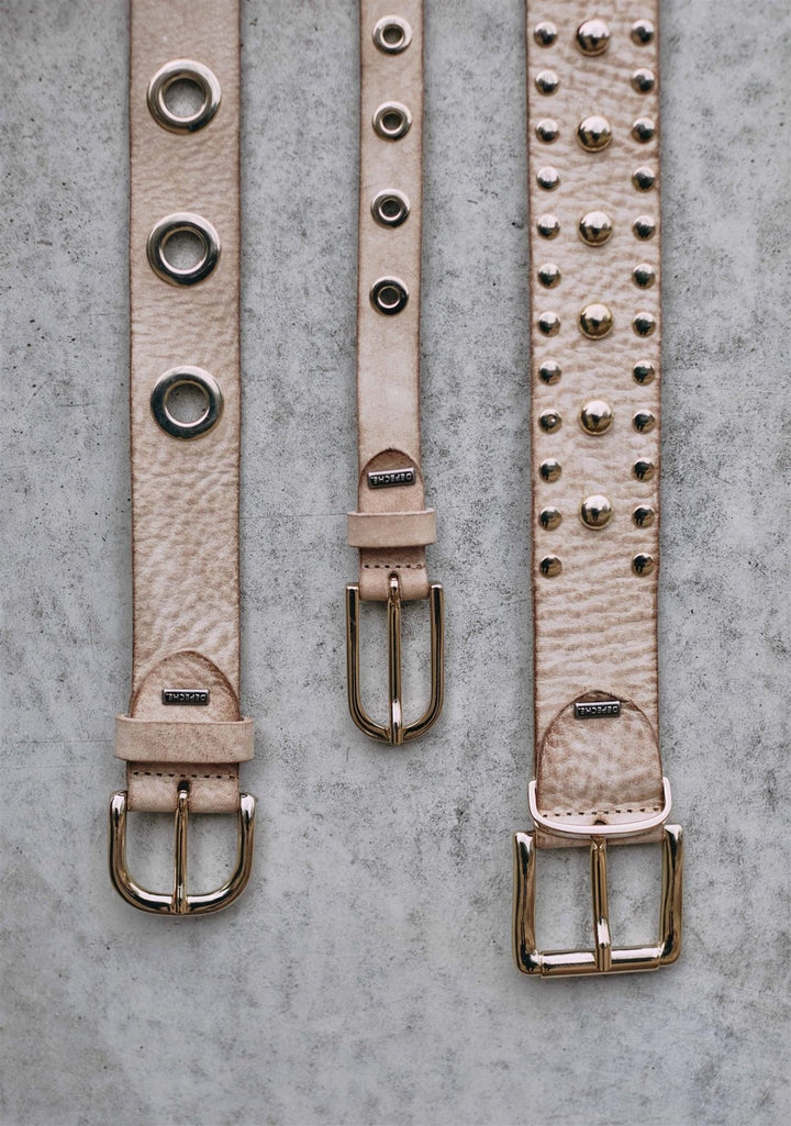 Jeans Belt Sand | Accessories | Smuk - Dameklær på nett