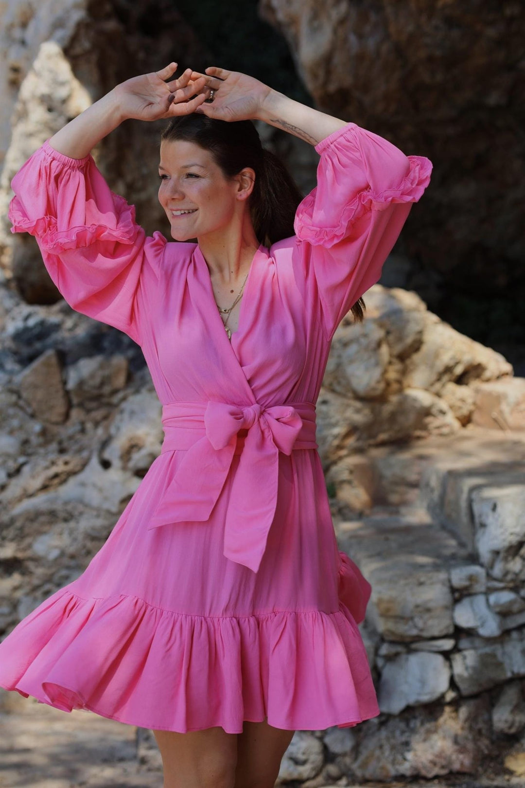Jenny B Dress Pink | Kjoler | Smuk - Dameklær på nett