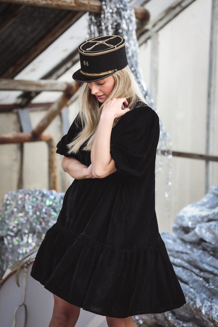 Jessie Velvet Dress Black | Kjoler | Smuk - Dameklær på nett