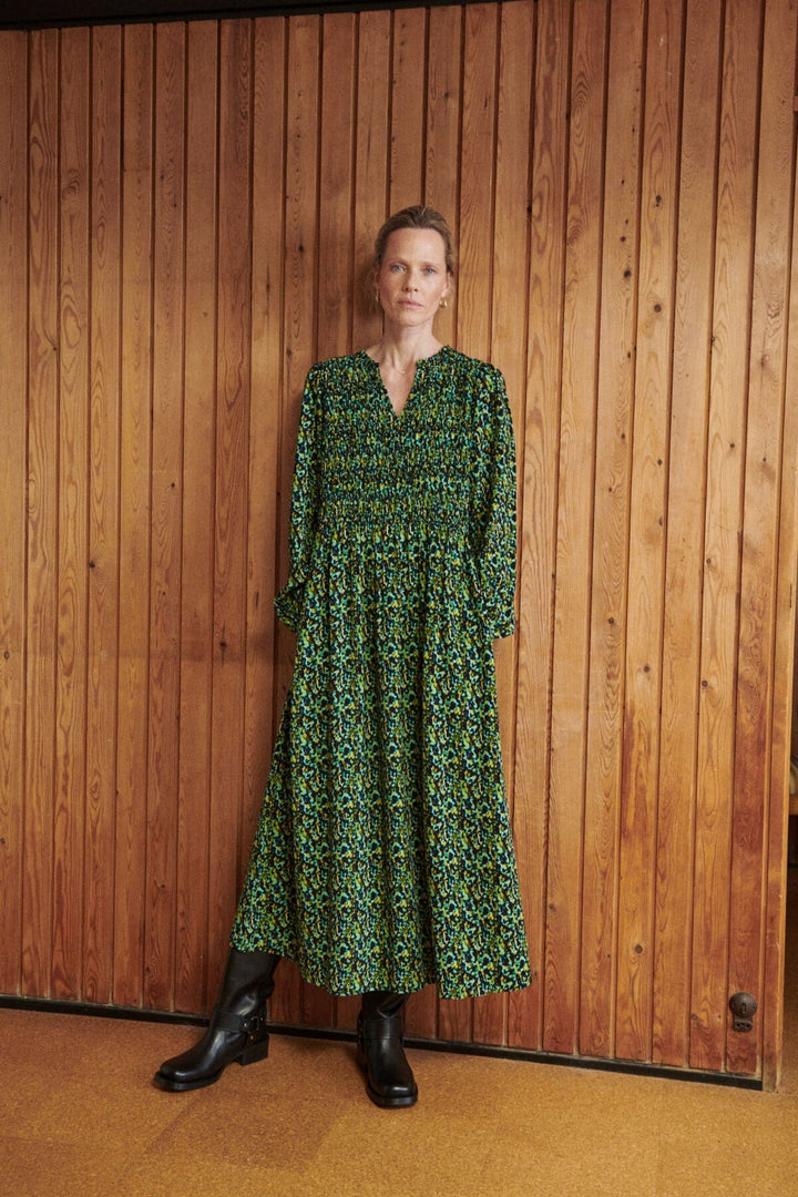 Jio Dress 2 Porcelain Green Mix | Kjoler | Smuk - Dameklær på nett