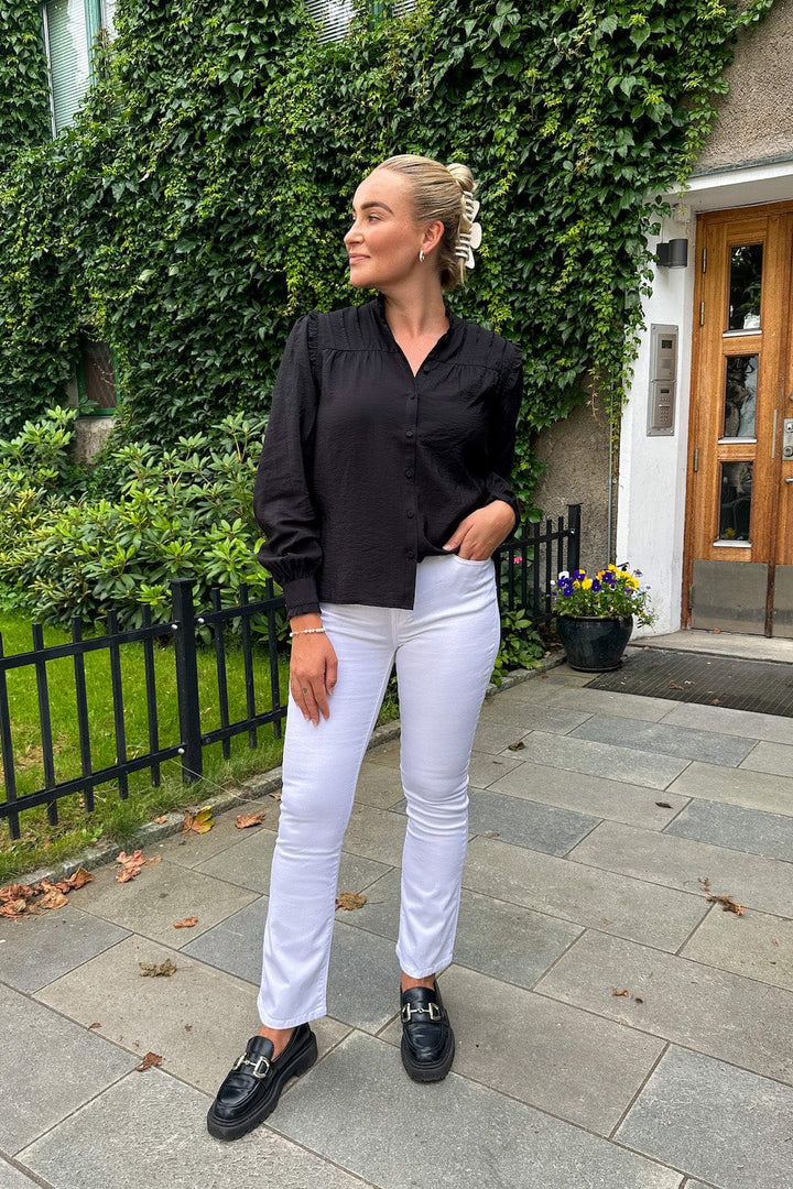 Johanna Jeans White | Bukser | Smuk - Dameklær på nett