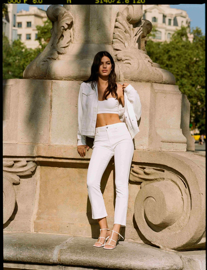 Johanna Jeans White | Bukser | Smuk - Dameklær på nett