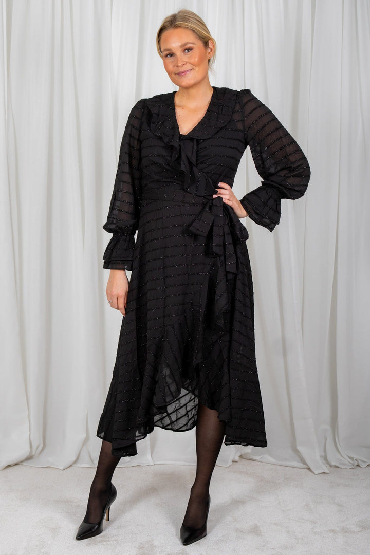 Josefina Ns Dress Black | Kjoler | Smuk - Dameklær på nett