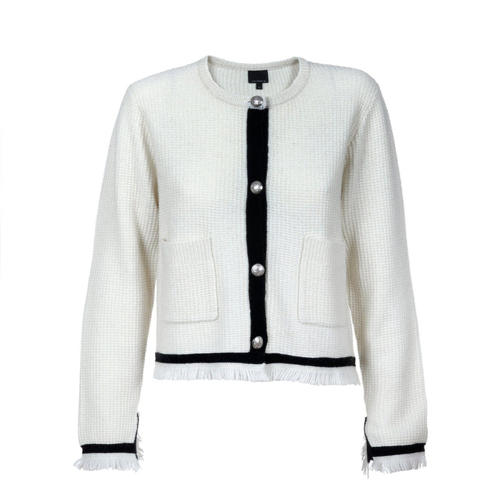 Josefine Cardigan Offwhite | Genser | Smuk - Dameklær på nett