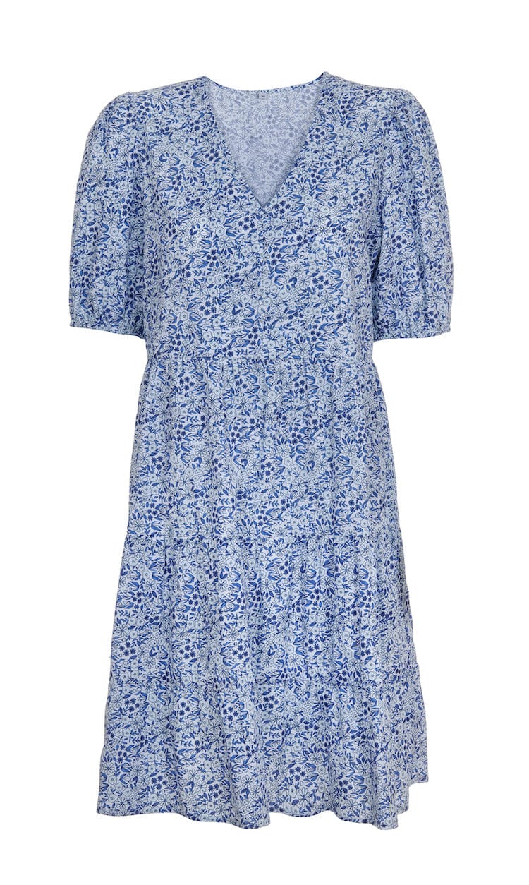 Julia Dress Shaded Blue | Kjoler | Smuk - Dameklær på nett