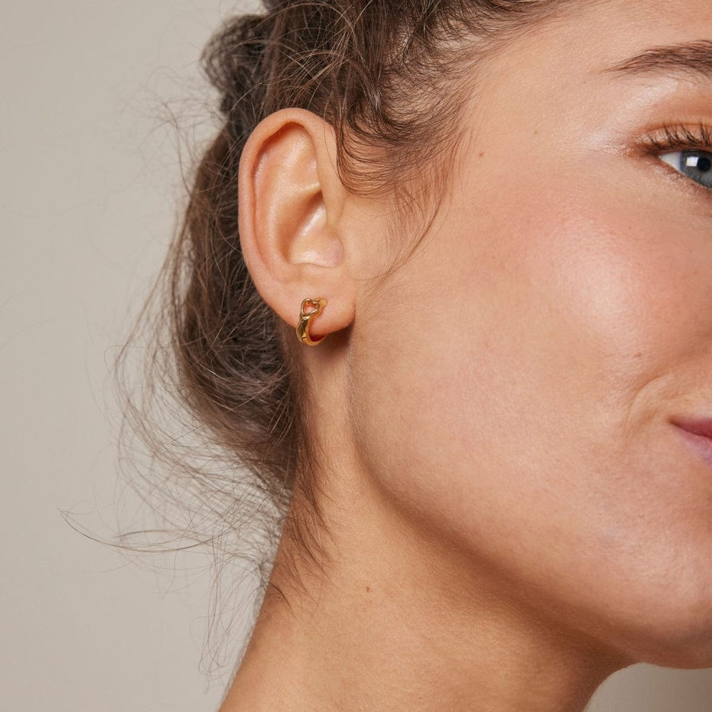 Kajsa Earrings Gold | Accessories | Smuk - Dameklær på nett