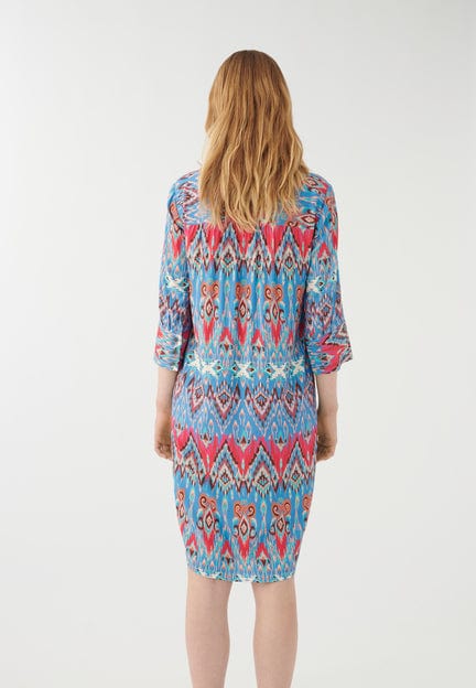 Kamille Ev Shirt Dress Ikat Malibu | Kjoler | Smuk - Dameklær på nett
