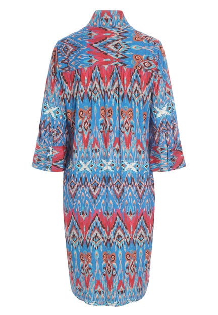 Kamille Ev Shirt Dress Ikat Malibu | Kjoler | Smuk - Dameklær på nett